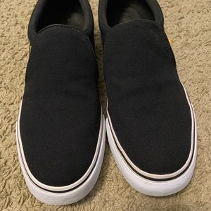 Nike canvas slip ons